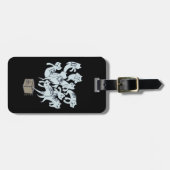 Schrödinger Katze 9 Leben Gepäckanhänger (Vorderseite horizontal)