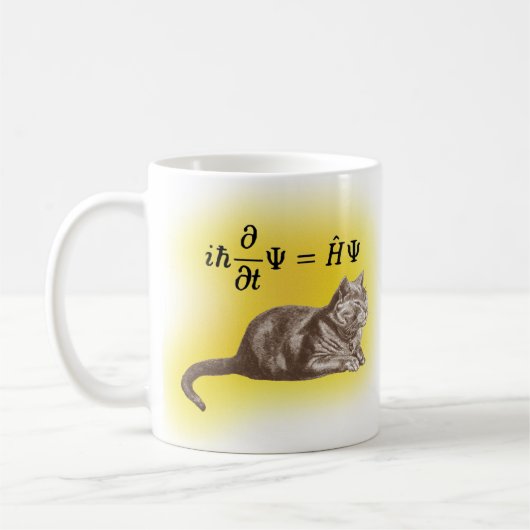 Schrodinger Katze Kaffeetasse (Links)