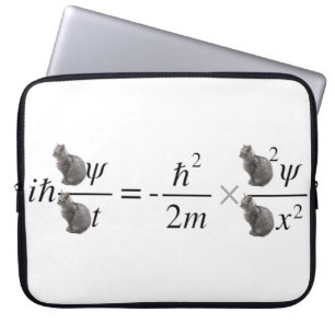 Schrodinger-Katze Laptopschutzhülle