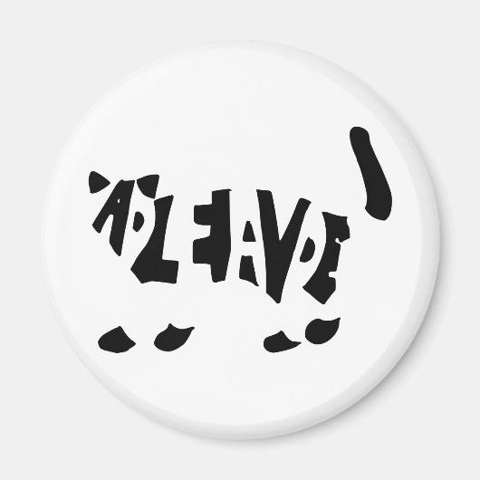 Schrödinger-Katze Magnet (Vorne)