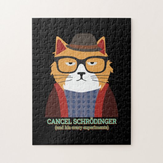 Schrodinger-Katze Puzzle (Vertikal)