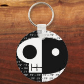 Schrödinger-Katze Schlüsselanhänger (Vorderseite)