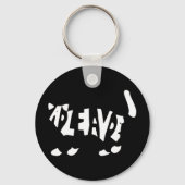 Schrödinger-Katze Schlüsselanhänger (Vorderseite)