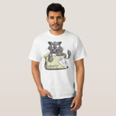 Schrodinger-Katze T-Shirt (Vorne ganz)