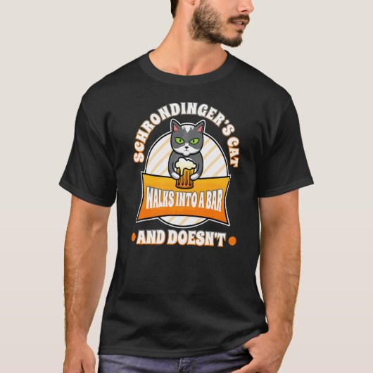 Schrodinger-Katze T-Shirt (Vorderseite)