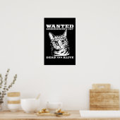 Schrodinger-Katze wollte tot oder lebendig Poster (Küche)