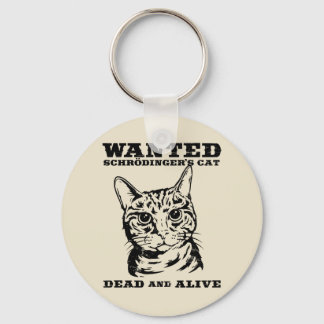 Schrodinger-Katze wollte tot oder lebendig Schlüsselanhänger