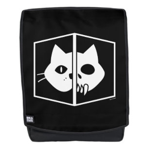 Schrödinger Katzen-Grafik Rucksack