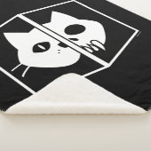 Schrödinger Katzen-Grafik Sherpadecke (3/4)