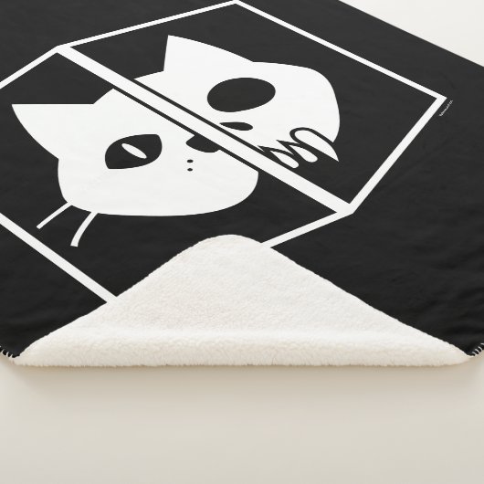 Schrödinger Katzen-Grafik Sherpadecke (3/4)