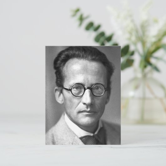 Schrodinger Postkarte (Stehend Vorderseite)