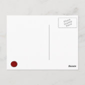 Schrödinger’s Cat Played With String Theory Postkarte (Rückseite)