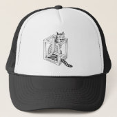 Schrodinger Truckerkappe (Vorderseite)