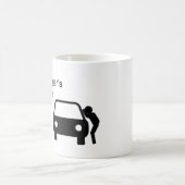 Schrodingers Autoschlüssel Kaffeetasse (Mittel)