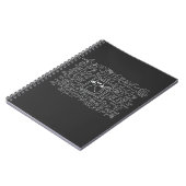 Schrodingers Cat Box Funny Science Nerd Physik Notizblock (Linke Seite)