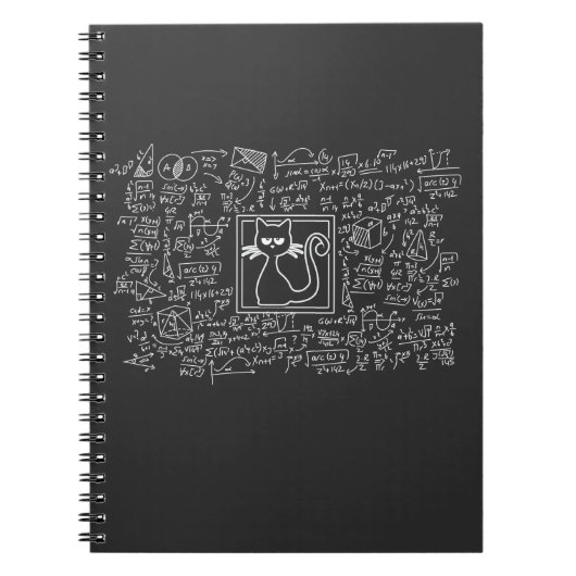 Schrodingers Cat Box Funny Science Nerd Physik Notizblock (Vorderseite)