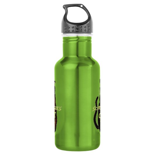 Schrodingers Cat Funny Physics Edelstahlflasche (Rückseite)