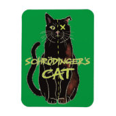 Schrodingers Cat Funny Physics Magnet (Vertikal)