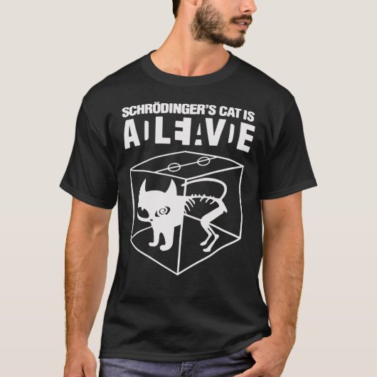 Schrodingers Cat ist Dead Alive Classic T - Shirt (Vorderseite)