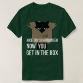 SchrodingerS Cat Quantum Mechanics Physics Science T-Shirt (Design vorne)