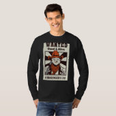 Schrodingers Cat Quantum Physics Art T-Shirt (Vorne ganz)