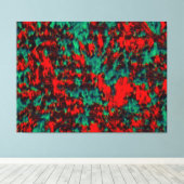 Schrodingers Cat Theory Abstrakt Oil Leinwanddruck (Insitu (Holzboden))