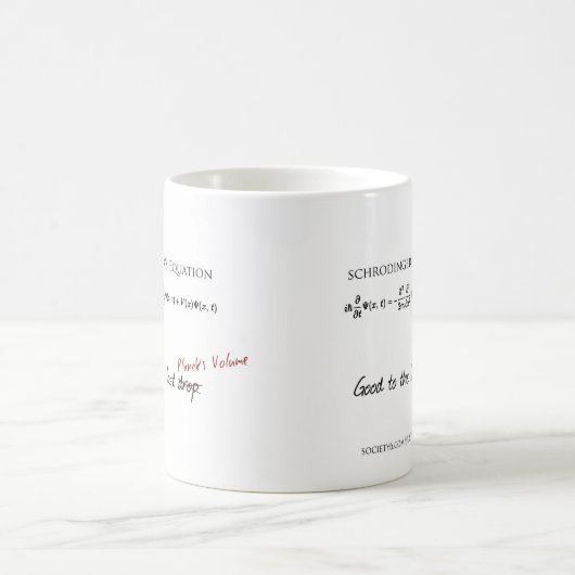 Schrodingers Equation-Kaffee-Tasse Kaffeetasse (Mittel)