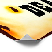 Schrodingers "Gewollt" Plakat (Ecke)