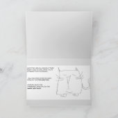 Schrodingers Kat & Künstliche Intelligenz Karte (Innenseite)