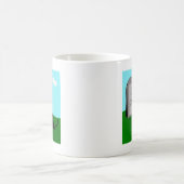 Schrödingers Katze 1 - Schrödinger 0 Kaffeetasse (Mittel)