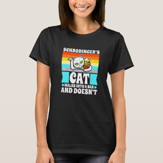 Schrödingers Katze 1 T-Shirt (Vorderseite)