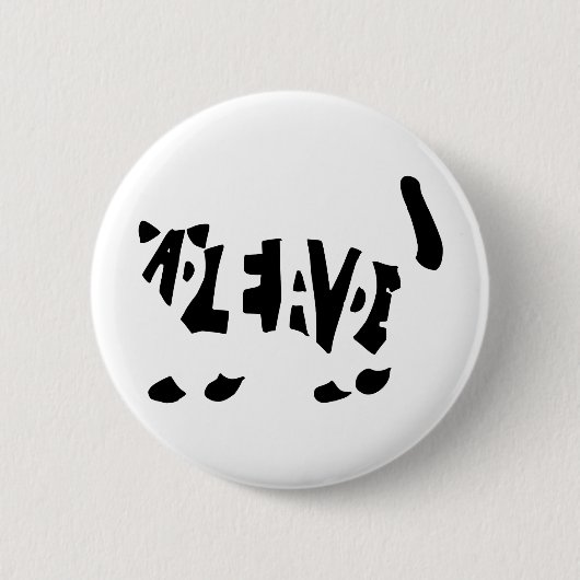 Schrödingers Katze Button (Vorderseite)