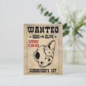 Schrodingers Katze Gewollt II Postkarte (Stehend Vorderseite)