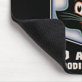 Schrodingers Katze gewollt Mousepad (Ecke)