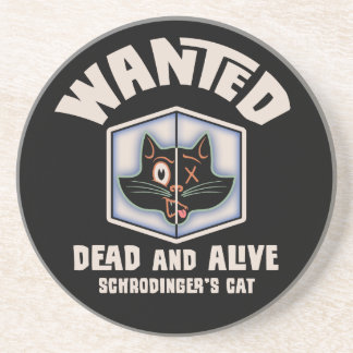 Schrodingers Katze gewollt Untersetzer