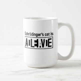 Schrodingers Katze ist Kaffeetasse