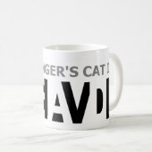 Schrödingers Katze ist??? Kaffeetasse (VorderseiteRechts)