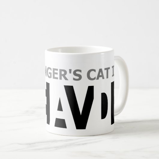 Schrödingers Katze ist??? Kaffeetasse (VorderseiteRechts)