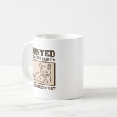 Schrödingers Katze Kaffeetasse (Vorderseite Links)