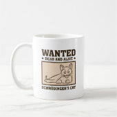 Schrödingers Katze Kaffeetasse (Links)