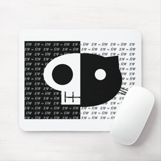 Schrödingers Katze Mousepad (Mit Mouse)