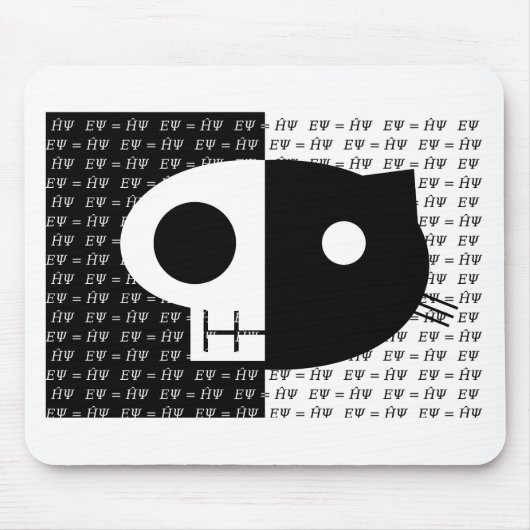 Schrödingers Katze Mousepad (Vorne)