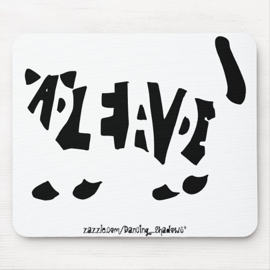 Schrödingers Katze Mousepad (Vorne)