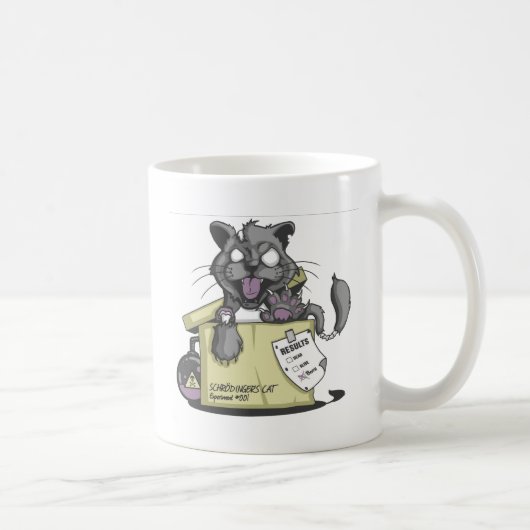 Schrodingers Katze - neu Kaffeetasse (Rechts)