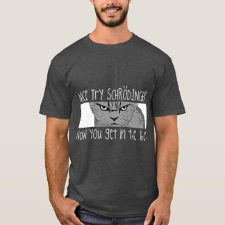 Schrödingers Katze retro T-Shirt