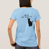 Schrödingers Katze T-Shirt (Rückseite)
