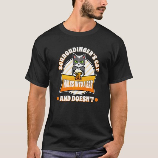 Schrödingers Katze T-Shirt (Vorderseite)