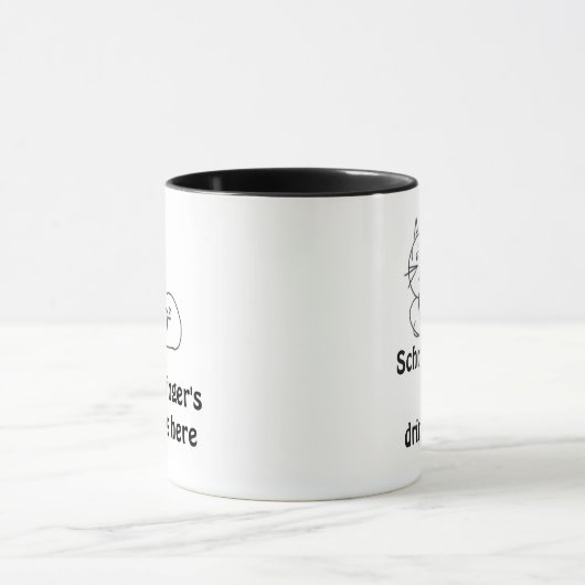 Schrödingers Katze Tasse (Zentrum)