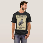 Schrödingers Katze tot und lebendig Quantenphysik T-Shirt (Vorne ganz)