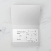 Schrödingers Katze und Rache Karte (Innenseite)